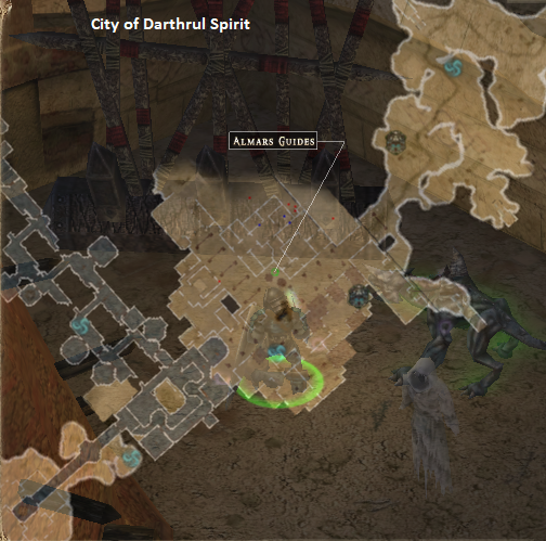 City of Darthrul Spirit Map Location